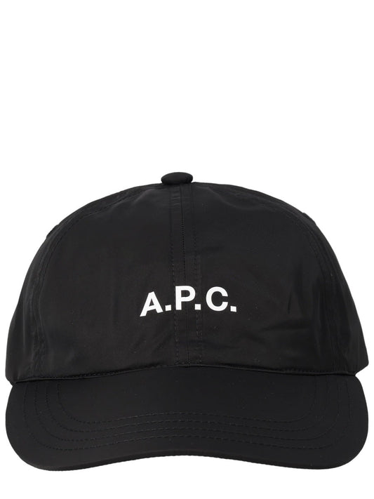 A.P.C. Men Baseball Cap With Logo