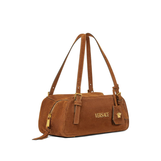 Versace Brown Shoulder Bags Women