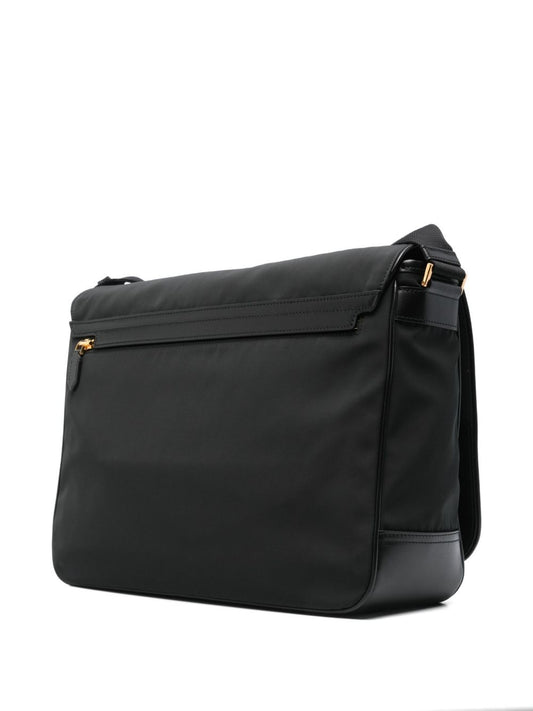 Tom Ford Men Recycled Nylon Large Messenger Bag