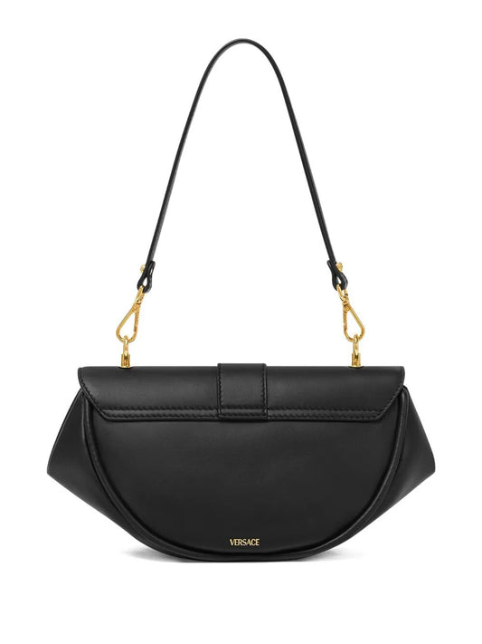 Versace Women "Virtus" Medium Shoulder Bag Calf Leather