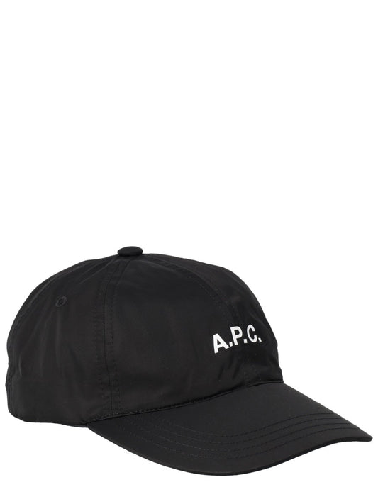 A.P.C. Men Baseball Cap With Logo