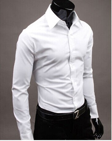 Best Man White Shirt Dress