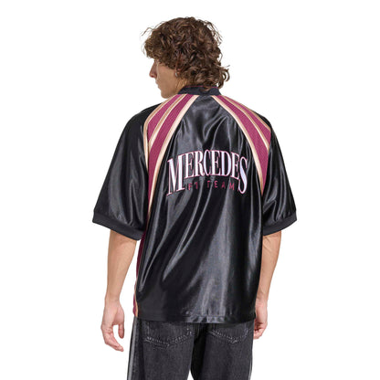 '+ Mercedes AMG Petronas F1 Las Vegas Baseball Shirt 'Victory Crimson'