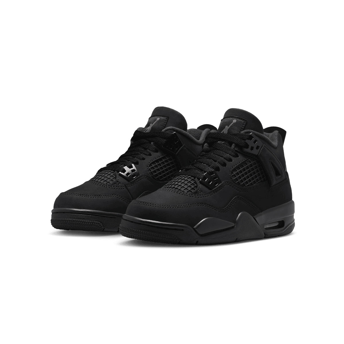 Kids Air Jordan 4 Retro 'Black Cat'