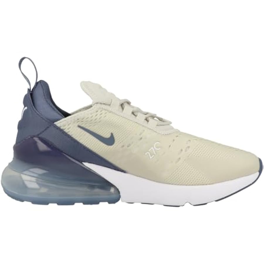 Nike Air Max 270 Shoes Light Bone Diffused Blue-White