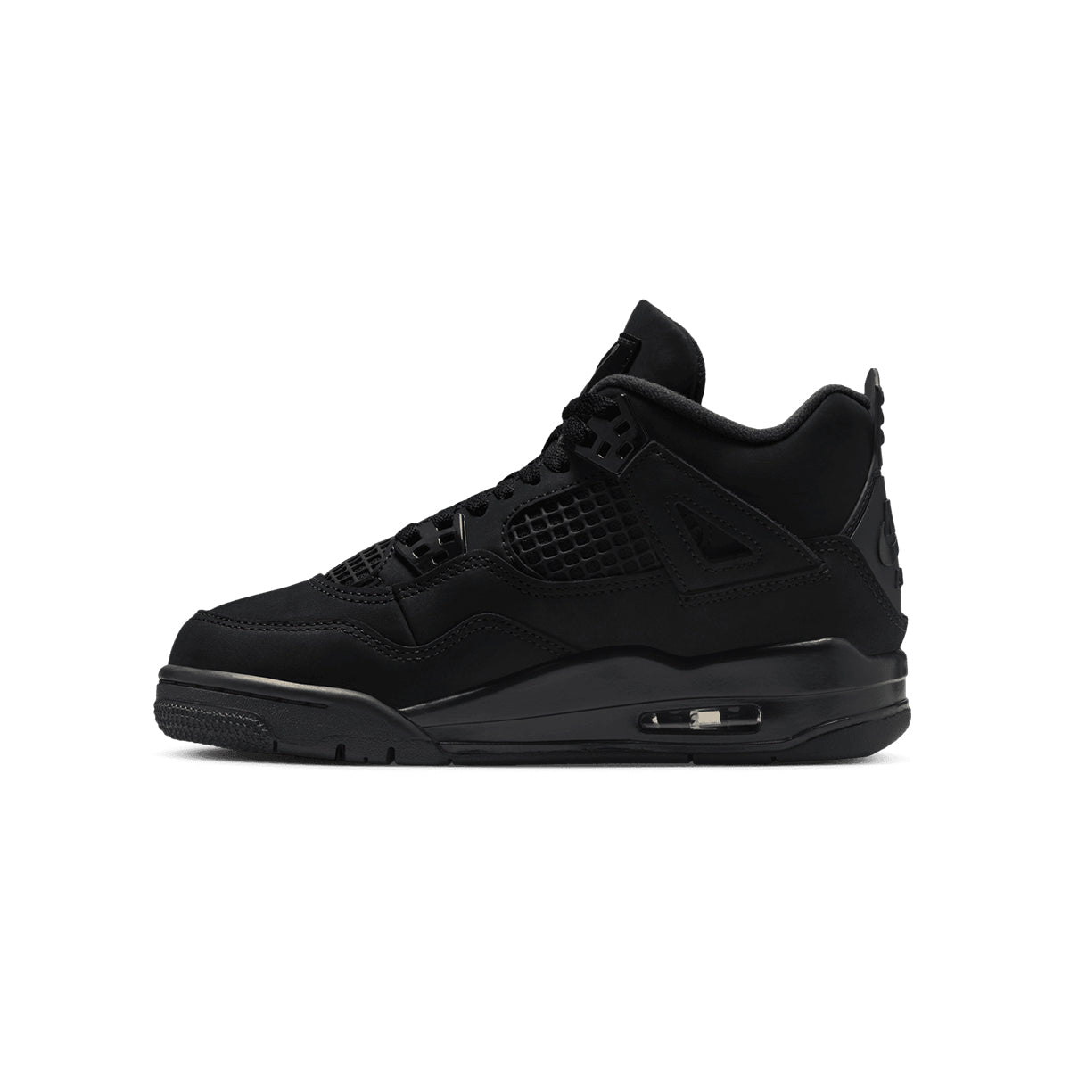 Kids Air Jordan 4 Retro 'Black Cat'
