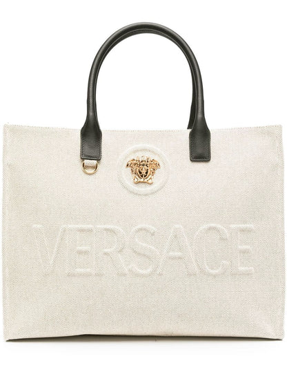 Versace Women La Medusa Large Tote Bag