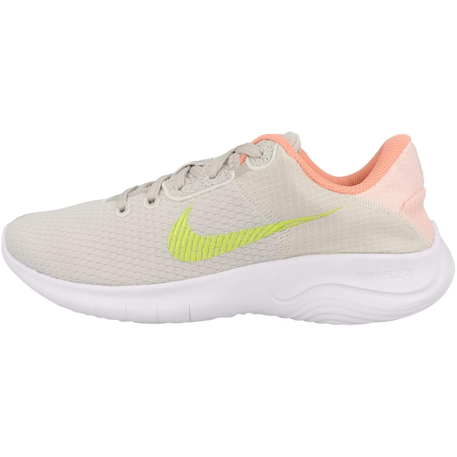 Nike Women's Flex Experience RN 11 Sneakers Light Bone Atomic Green 004