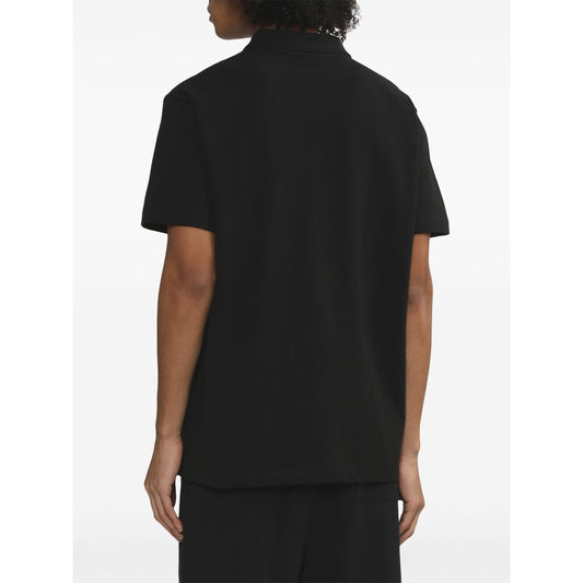 A.P.C. Black Polo Shirts Men