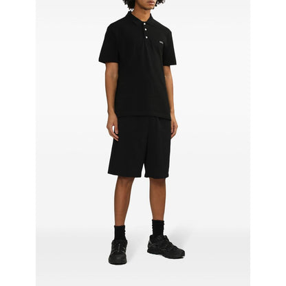 A.P.C. Black Polo Shirts Men