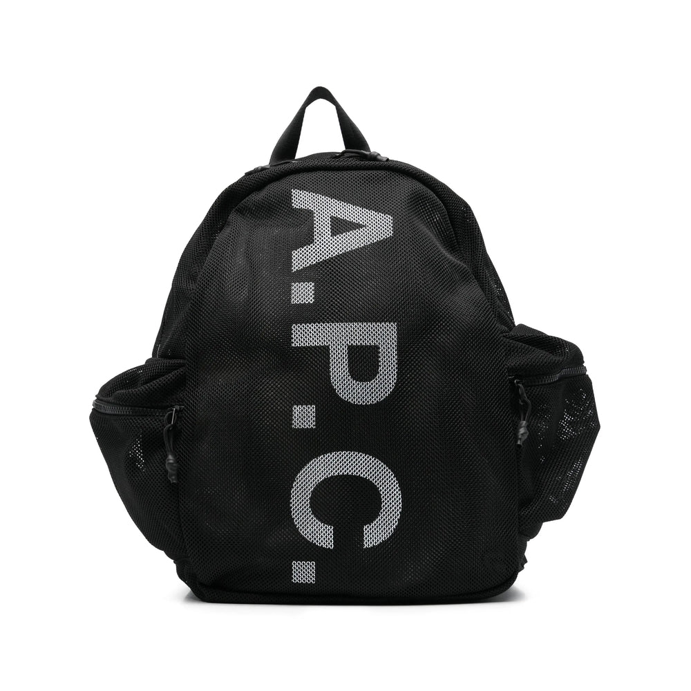 A.P.C. Black Backpacks Men