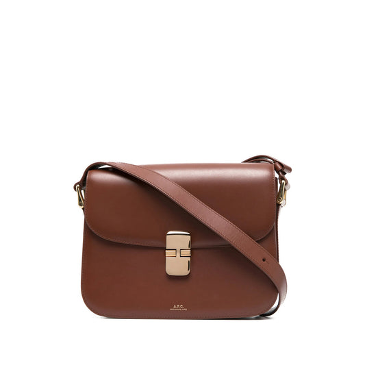 A.P.C. Brown Shoulder Bags Men