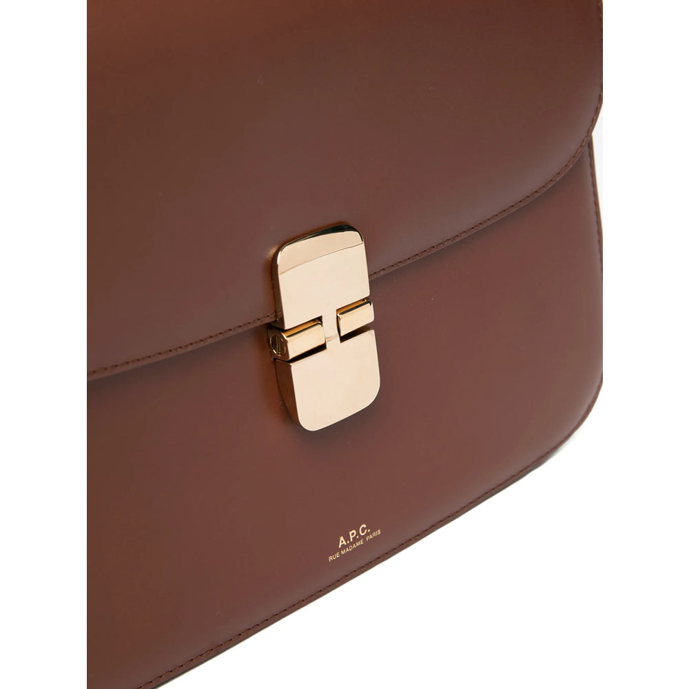 A.P.C. Brown Shoulder Bags Men