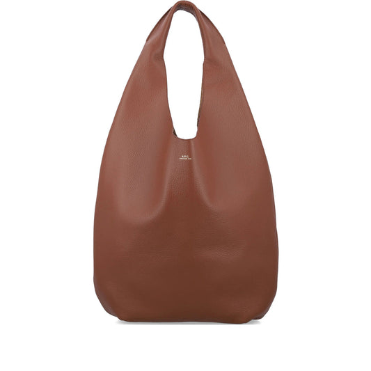 A.P.C. Brown Tote Bags Women