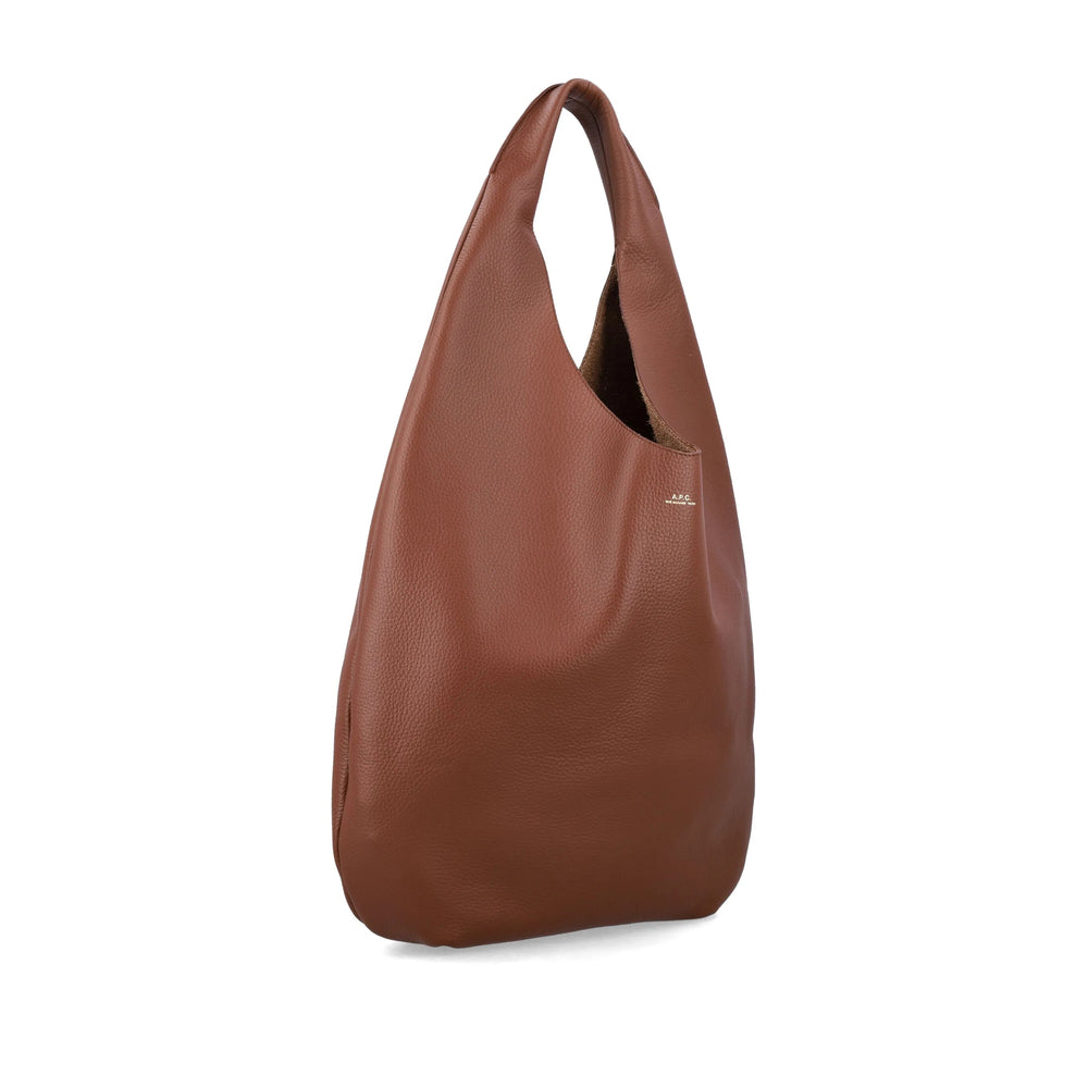 A.P.C. Brown Tote Bags Women