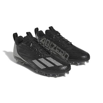 Adidas Men's Adizero Spark Football Shoe Black Night Metallic Black