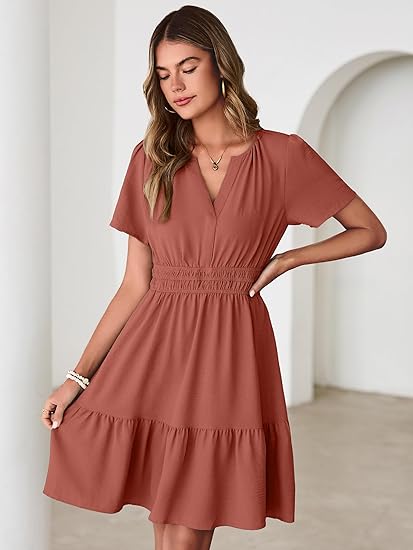 Simplee Womens Casual Summer Dresses 2026