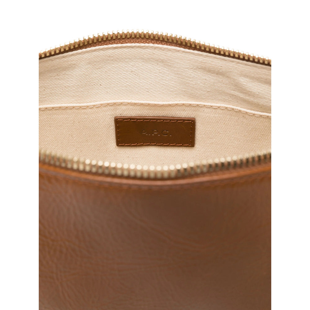 A.P.C. Brown Tote Bags Women