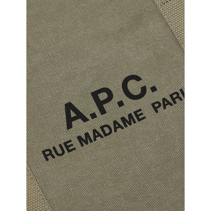 A.P.C. Green Tote Bags Men