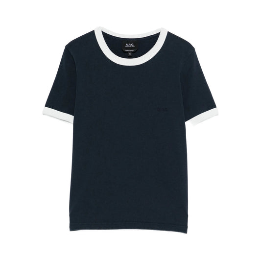 A.P.C. Blue Tops - T-Shirts & Jerseys Women