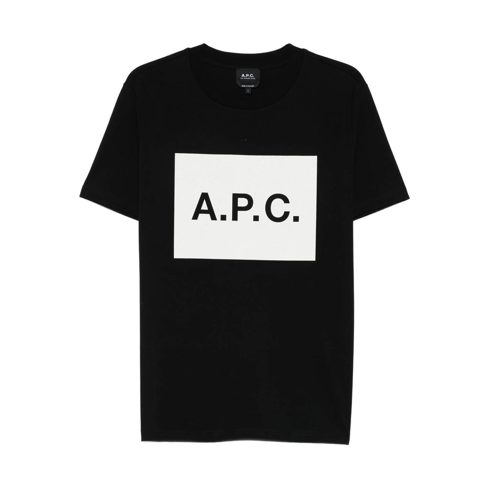 A.P.C. Black T-Shirts & Vests - T-Shirts Men