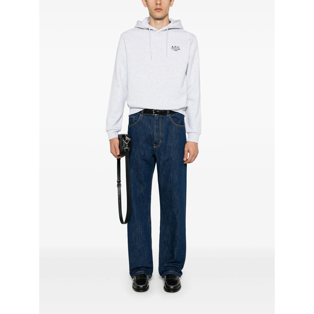 A.P.C. Grey Sweaters & Knitwear - Hoodies Men