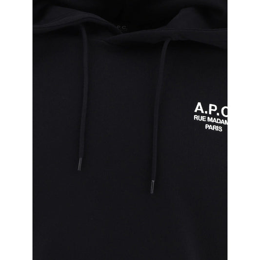 A.P.C. Black Sweaters & Knitwear - Hoodies Men
