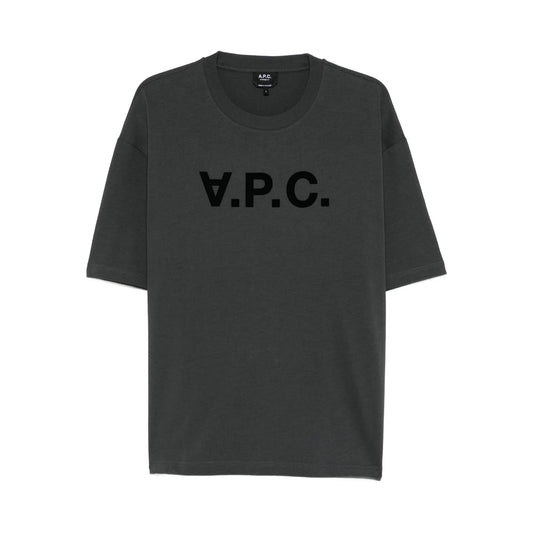 A.P.C. Grey T-Shirts & Vests - T-Shirts Men