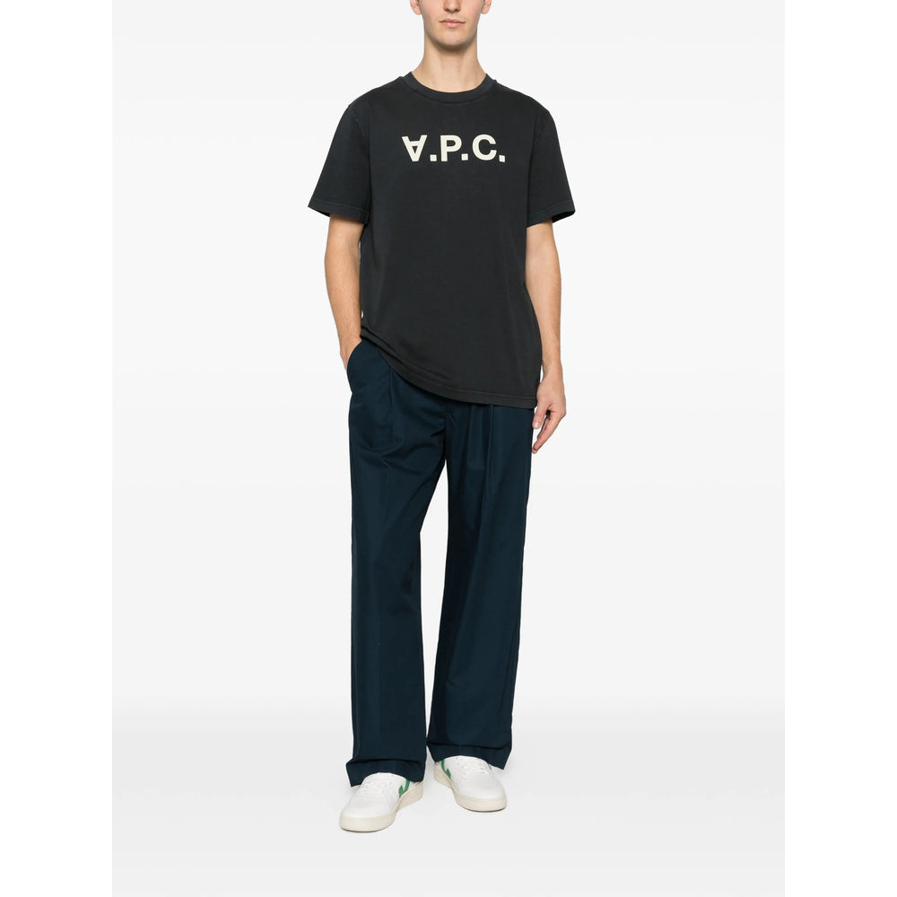 A.P.C. Black T-Shirts & Vests - T-Shirts Men