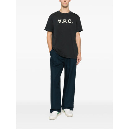 A.P.C. Black T-Shirts & Vests - T-Shirts Men