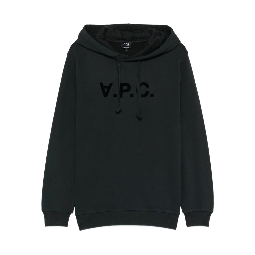 A.P.C. Black Sweaters & Knitwear - Hoodies Men
