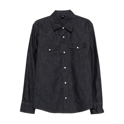 A.P.C. Blue Shirts Men