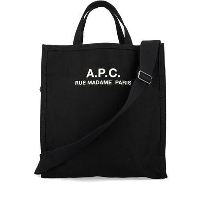 A.P.C. Black Tote Bags Men