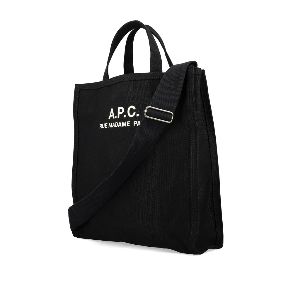 A.P.C. Black Tote Bags Men