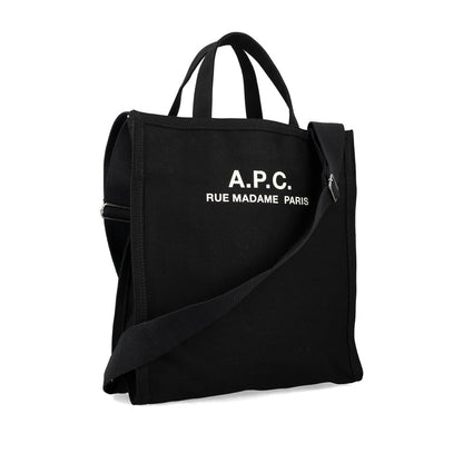 A.P.C. Black Tote Bags Men