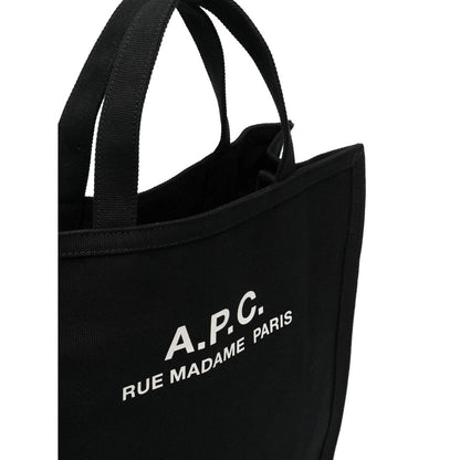 A.P.C. Black Tote Bags Men