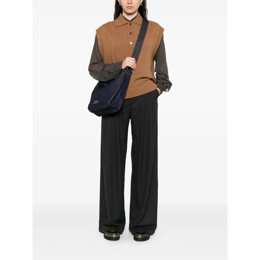 A.P.C. Blue Shoulder Bags Women