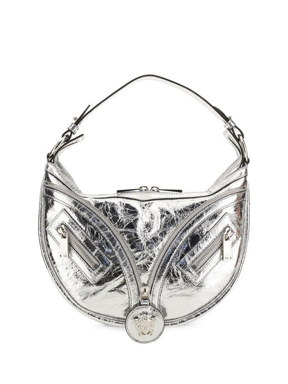 Versace Women Repeat Small Hobo Bag