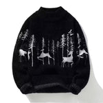 Autumn And Winter Half Turtleneck Sweater Men's Korean Style
