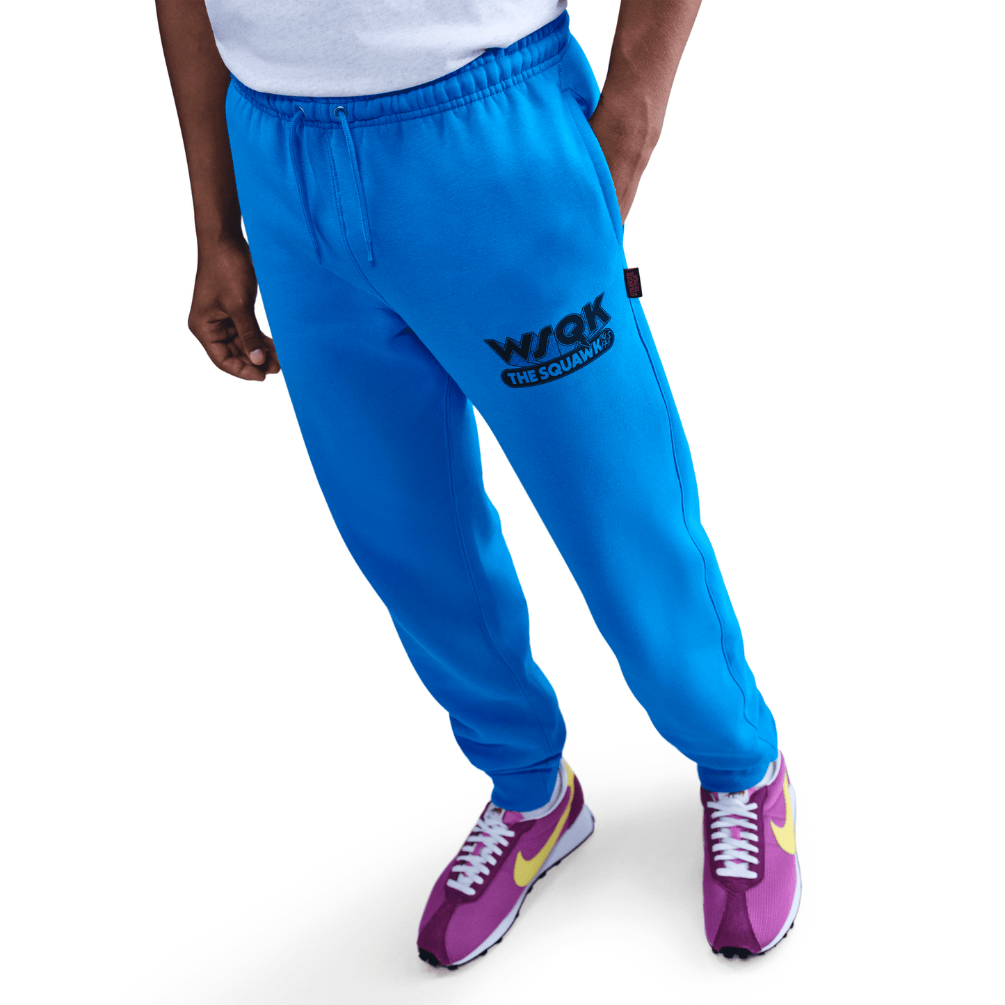 '+ Stranger Things Fleece Pants 'Light Photo Blue'