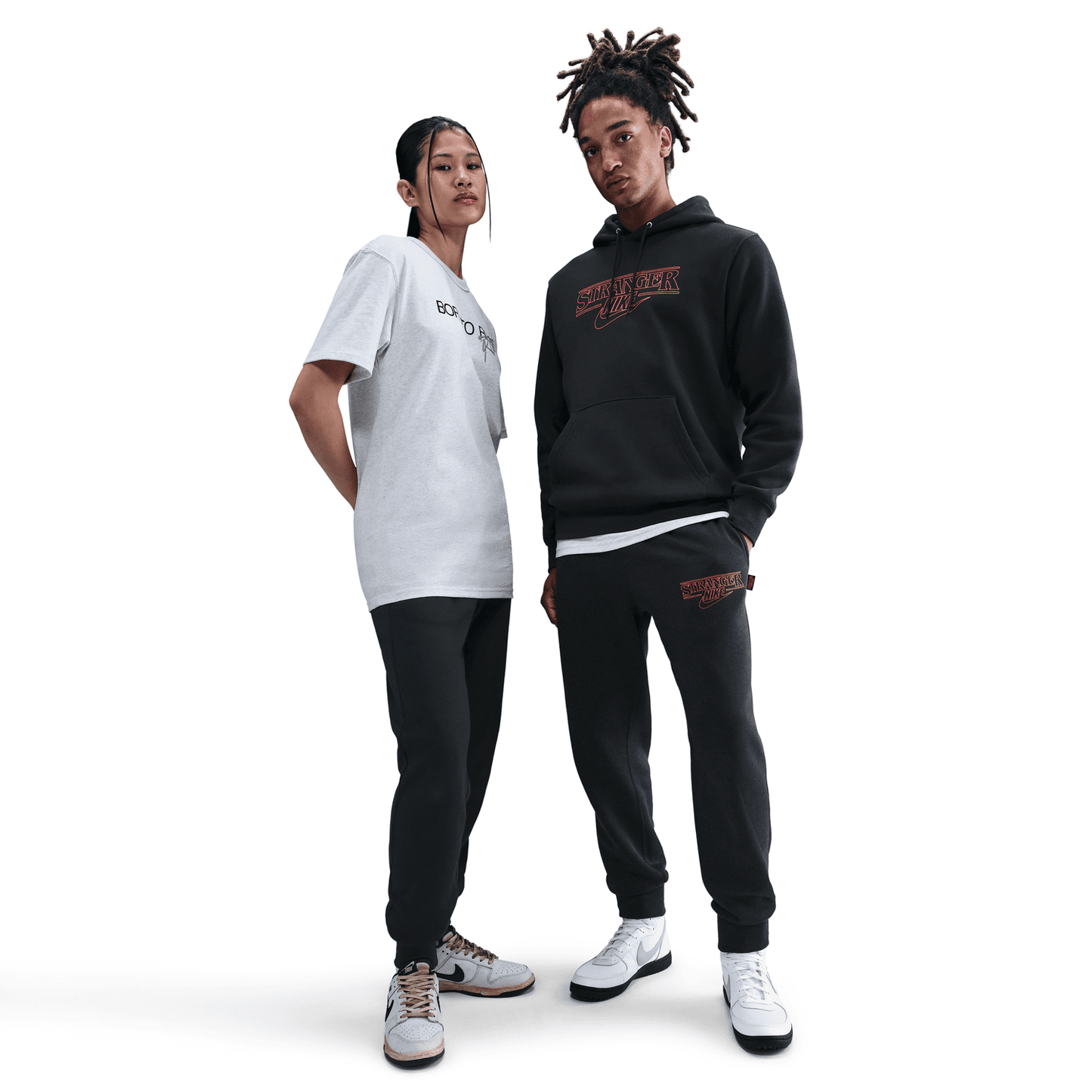 '+ Stranger Things Fleece Pants 'Black'