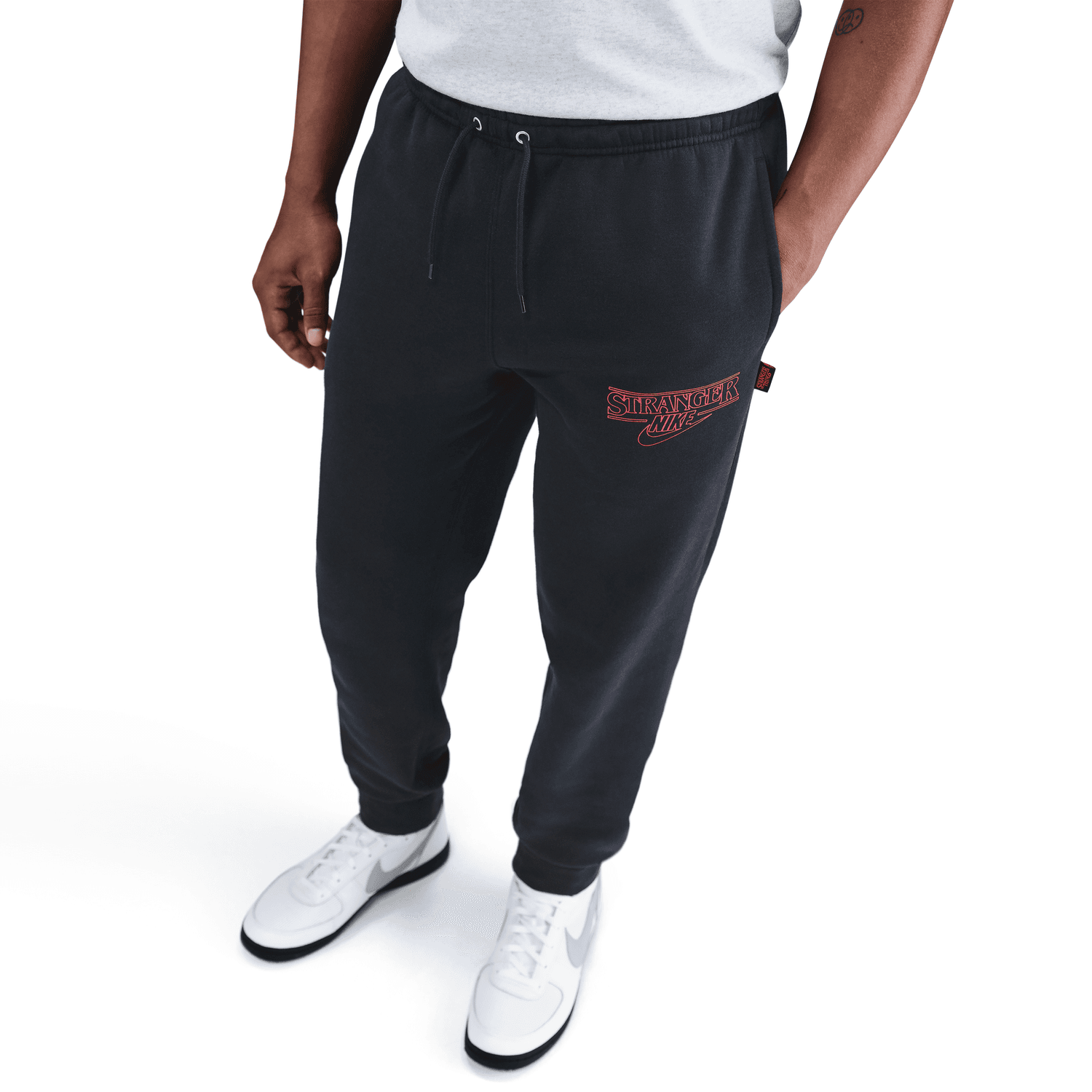 '+ Stranger Things Fleece Pants 'Black'