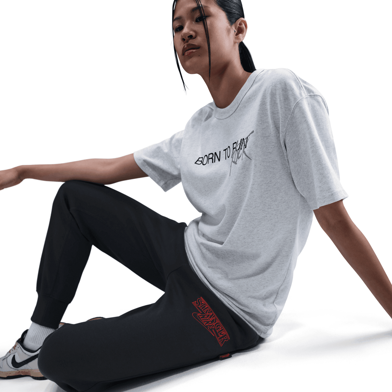 '+ Stranger Things Fleece Pants 'Black'