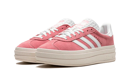 adidas Originals Gazelle Bold Shoes Red Cloud White Gold Metallic