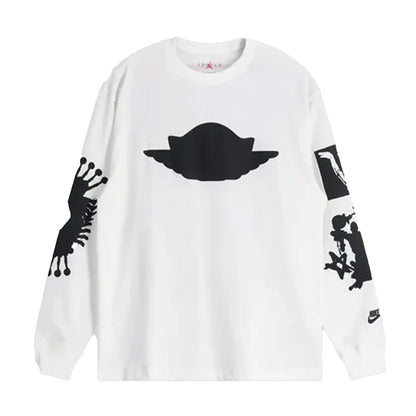 Wings L/S Tee 'White'