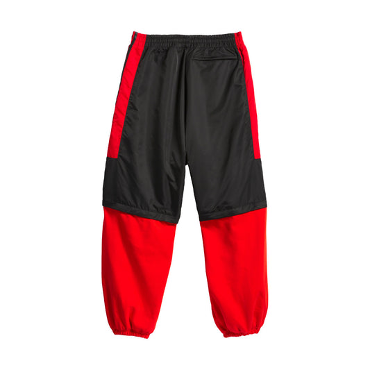 '+ Willy Chavarria Fleece Zip off Pant 'Black Red'