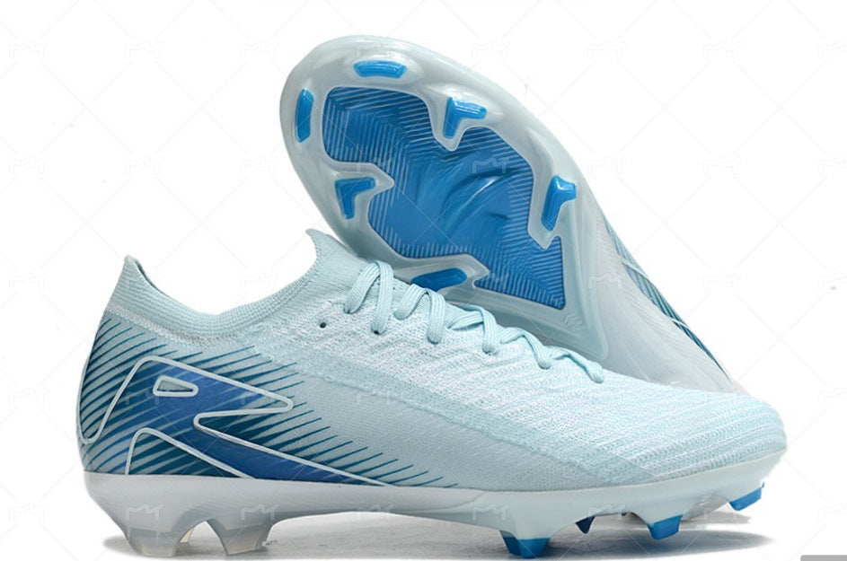 Nike Mercurial Vapor 16 Elite Blueprint FG Low-Top Soccer Cleats White Blue