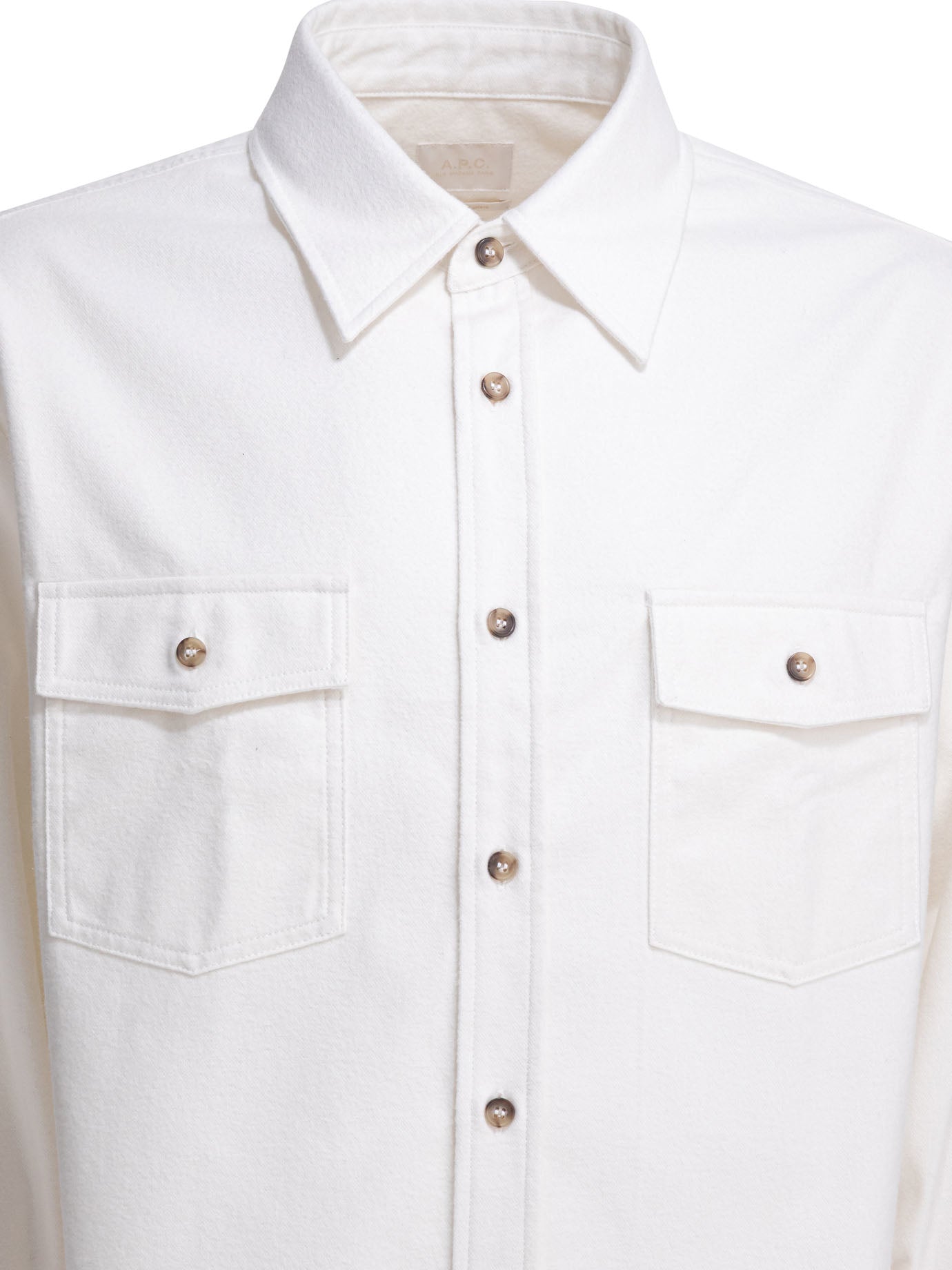 A.P.C. Men Cotton Overshirt Jacket