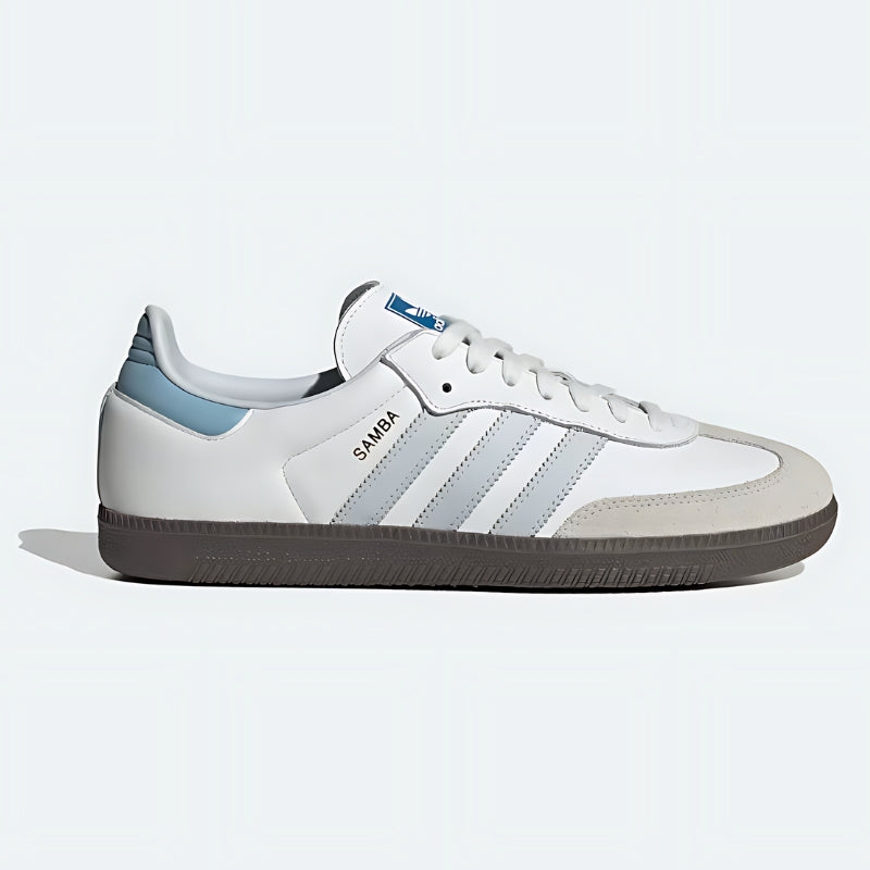 Adidas Samba OG Shoes Cloud White Halo Blue