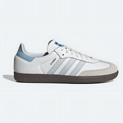 Adidas Samba OG Shoes Cloud White Halo Blue